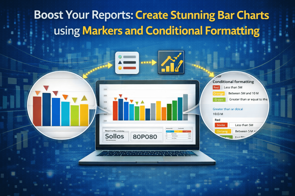 Boost Your Reports: Create Stunning Bar Charts using Markers and Conditional&nbsp;Formatting
